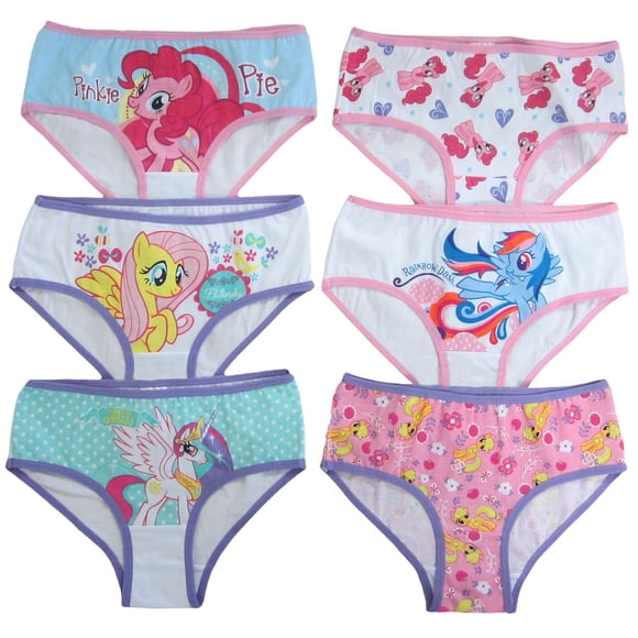 Paquets de 6 Culottes My Little Pony de Hasbro Pour Filles