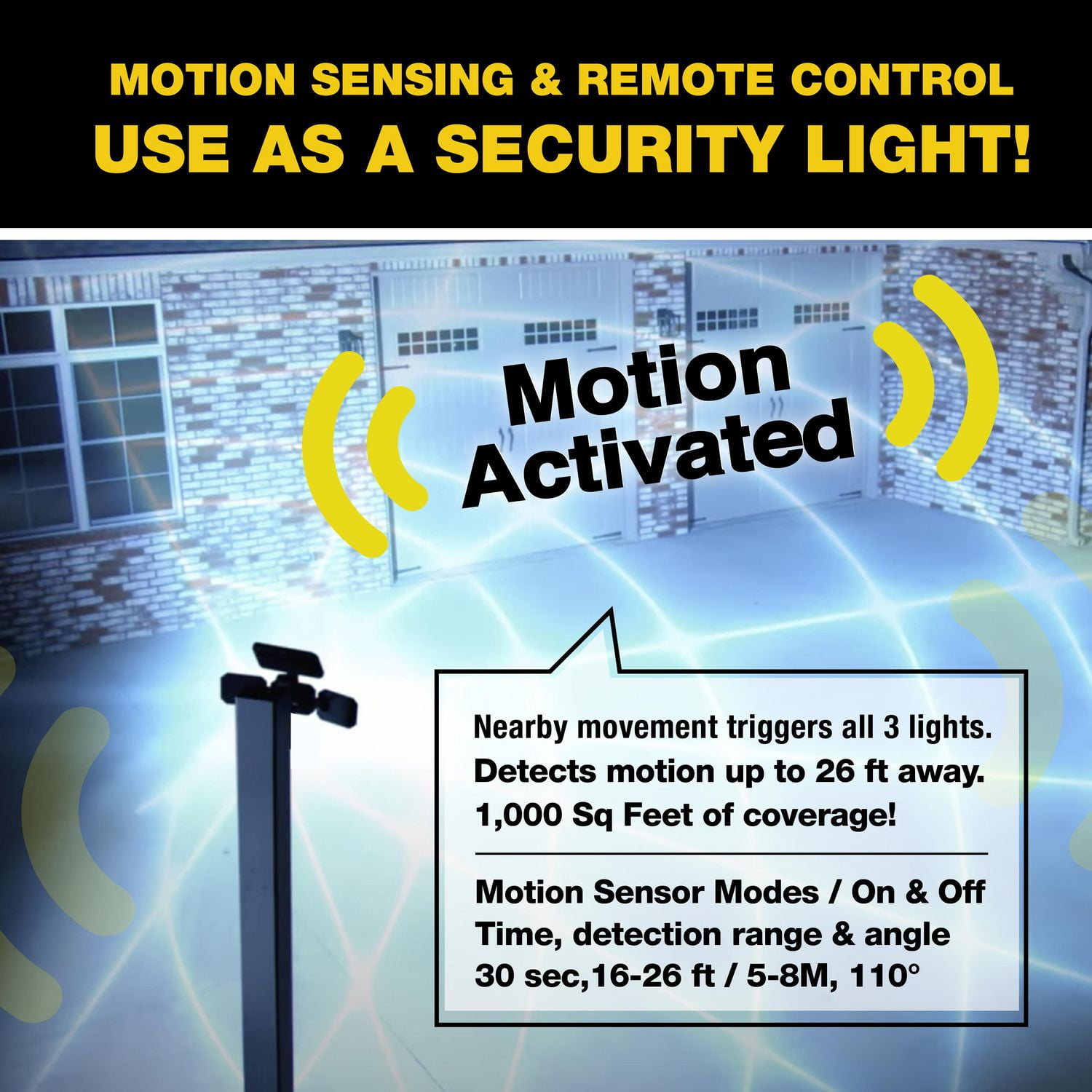 Bell howell 2024 bionic floodlight