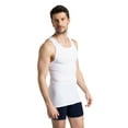 thumbnail image 3 of Fruit of the Loom Men's White A-Shirts, 6-Pack, 3 of 7