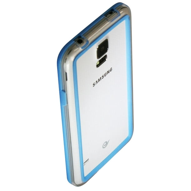 Étui avec pare-chocs Exian pour Samsung Galaxy S5 - bleu