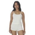 thumbnail image 1 of Secret Sleep Pointelle Tank Top - Online Exclusive, 1 of 5