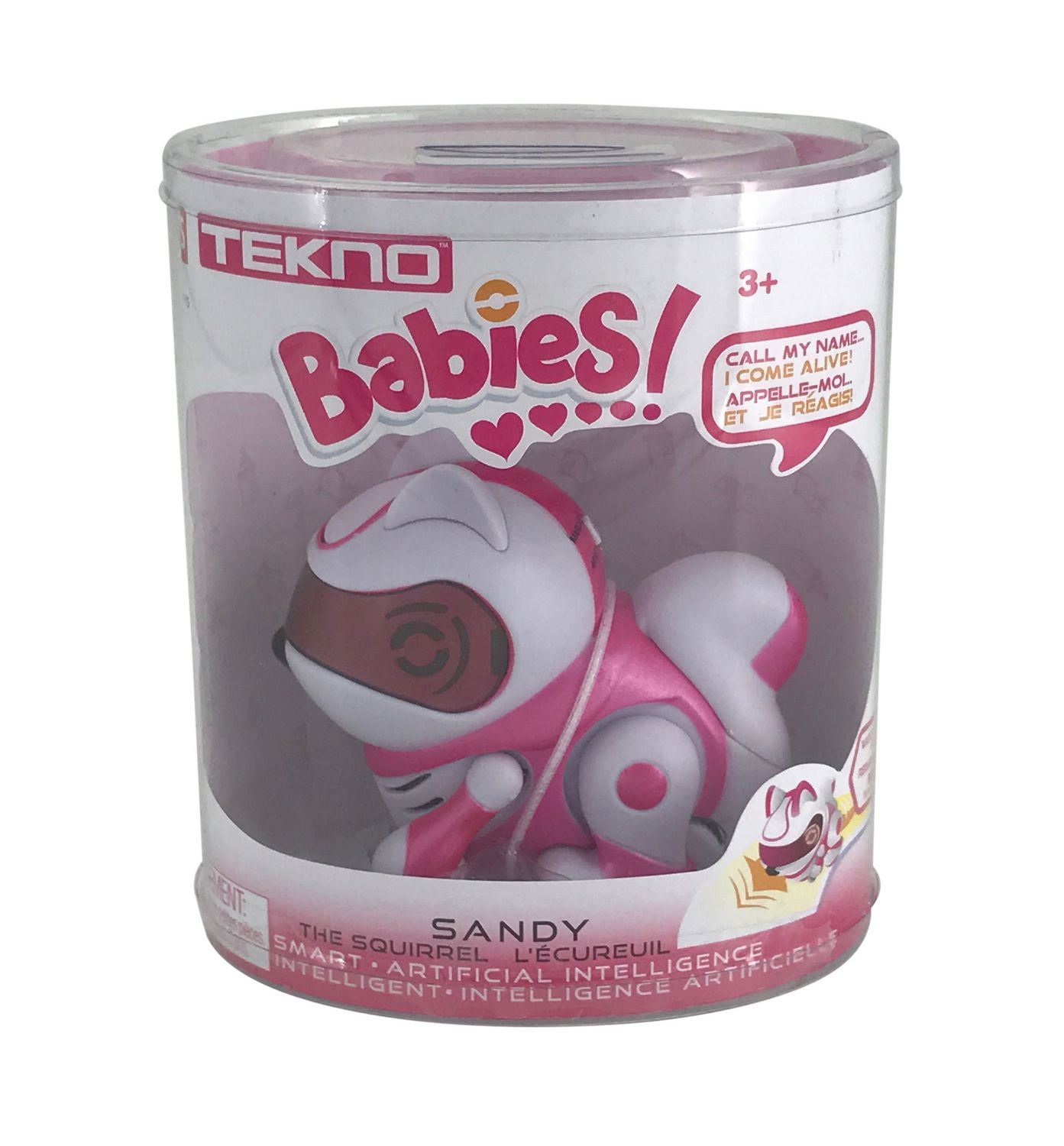 Tekno Robotic Pets Interactive Pet Squirrel Baby Toys Walmart Canada