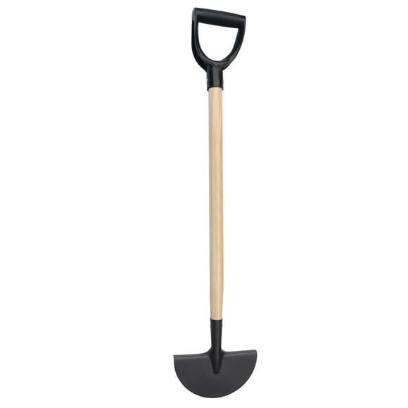 Expert Gardener Hardwood Handle D-Handle Turf Edger, Create clean and precise edges