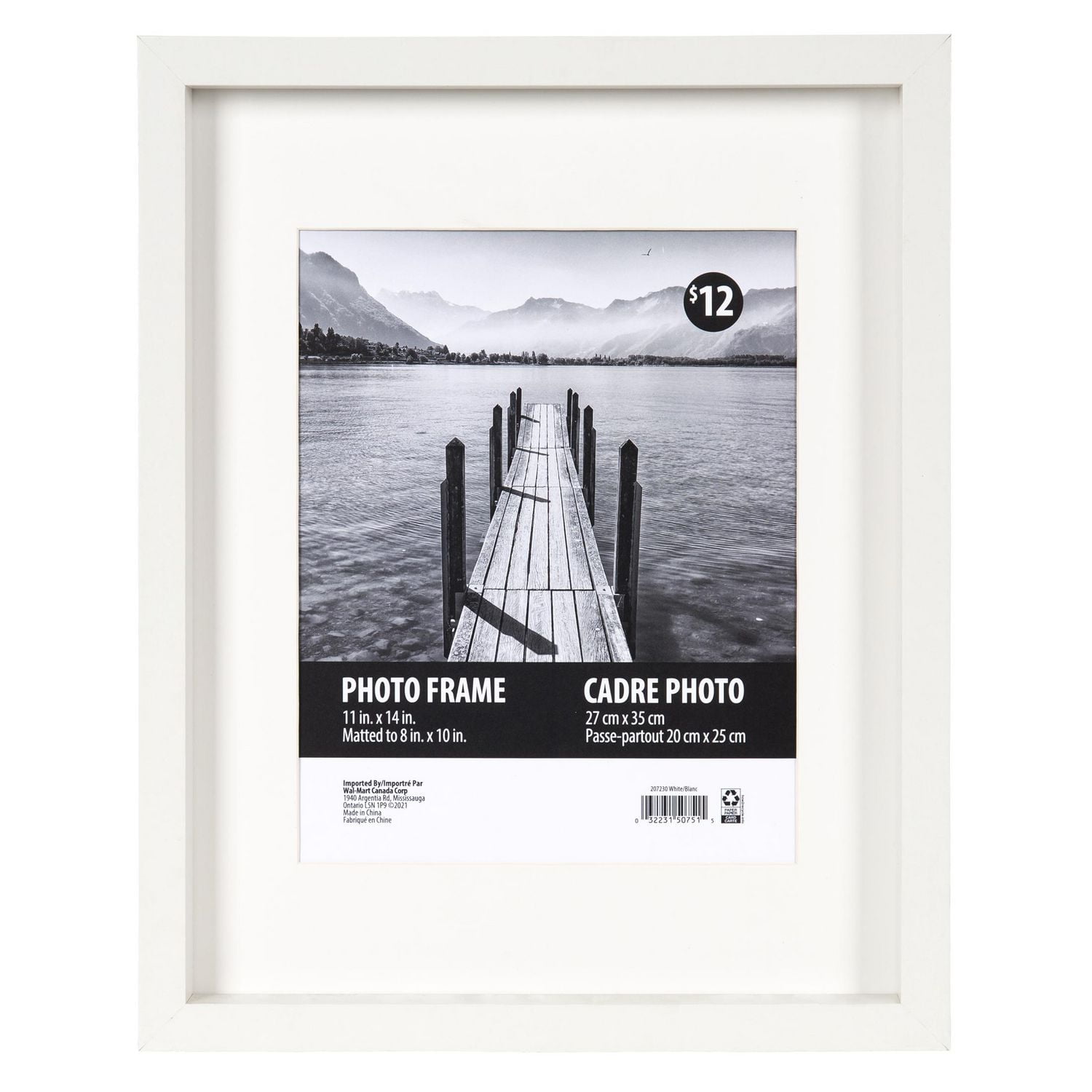 Macintyre Frame 11 X14 Matted To 8 X10 White Walmart Canada