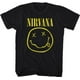 Nirvana Distressed Smilie T-Shirt – image 1 sur 1