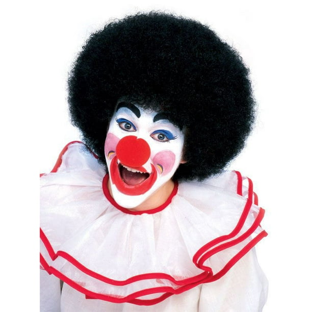 Perruque de clown/afro noire Rubie's