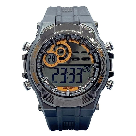 Montre numérique multifonction Discovery pour hommes