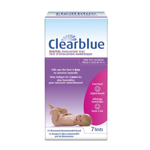 Test d'ovulation numérique, 7 tests - Clearblue