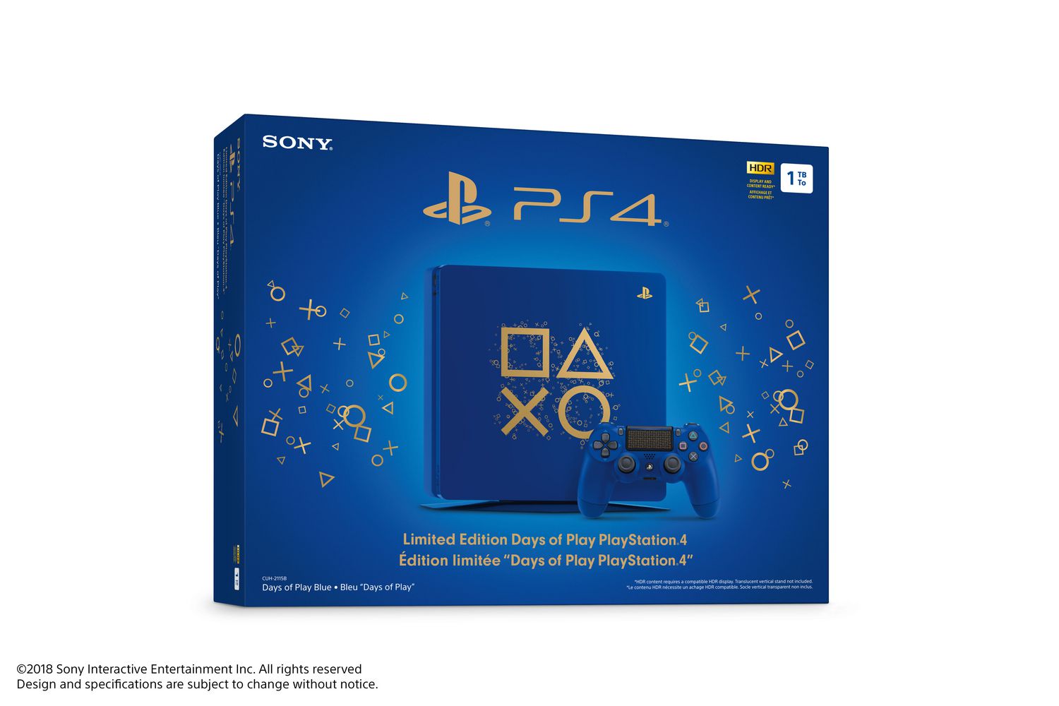 Limited Edition 1TB Days of Play PlayStation® 4 - Walmart.ca
