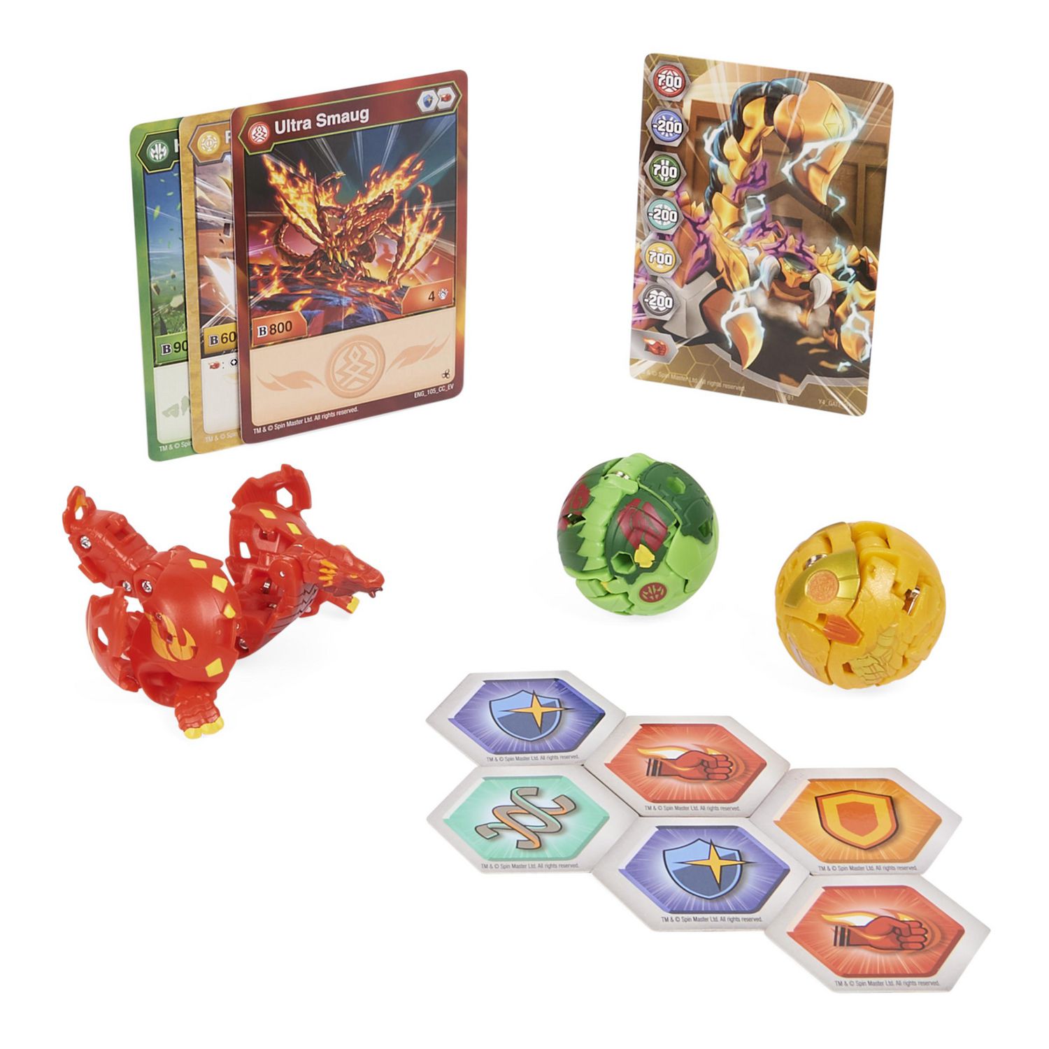 Bakugan Evolutions Starter Pack 3-Pack, Serpillious Ultra with