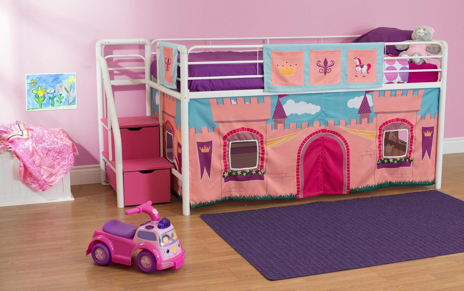 Dhp curtain set on sale for loft bed