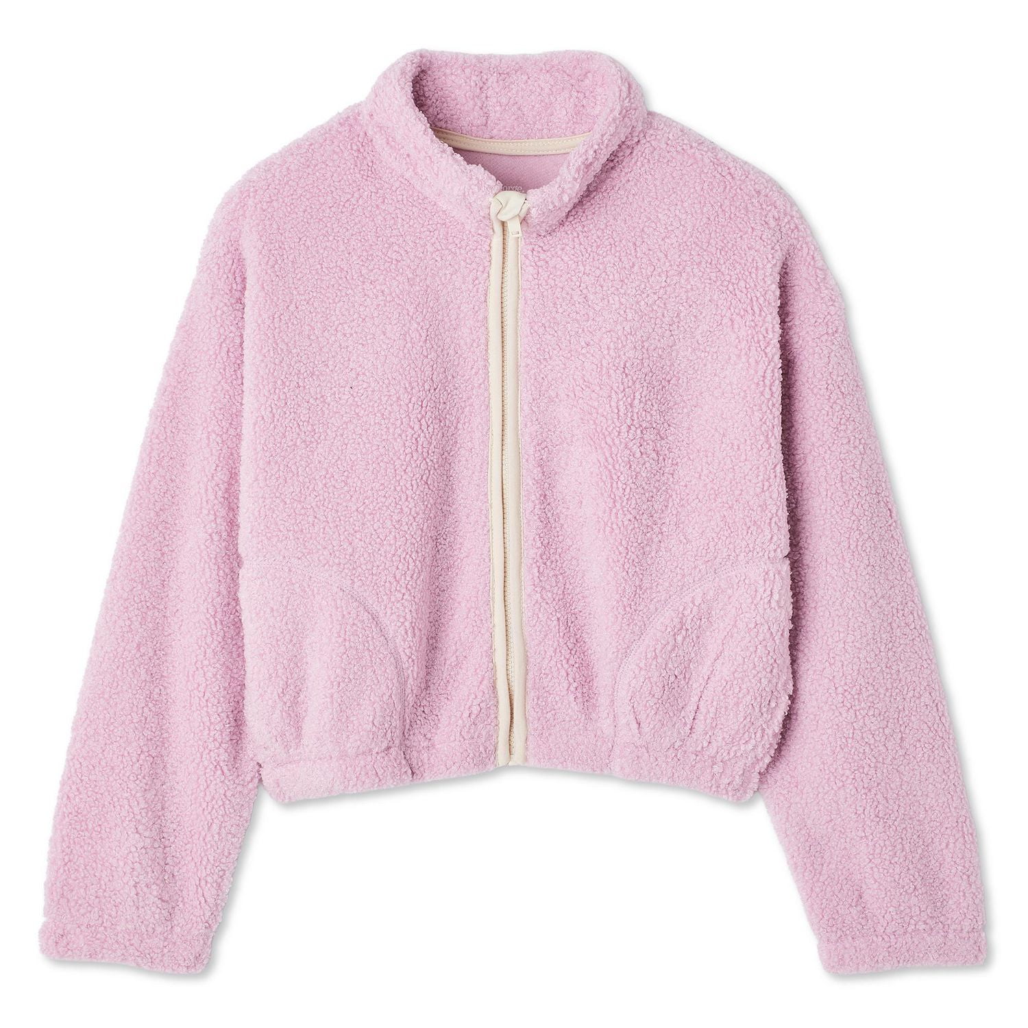 George Girls' Boucle Zip Jacket