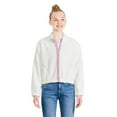 thumbnail image 2 of George Girls' Boucle Zip Jacket, 2 of 6