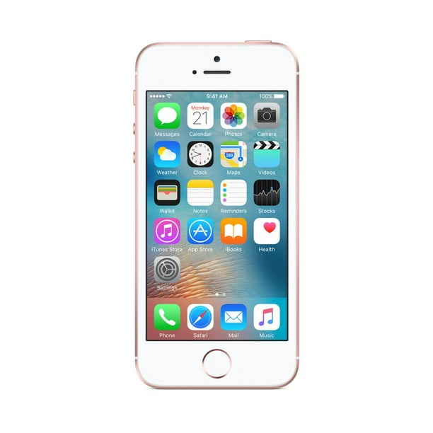 Téléphone portable iPhone SE d'Apple de 16 Go - Or rose