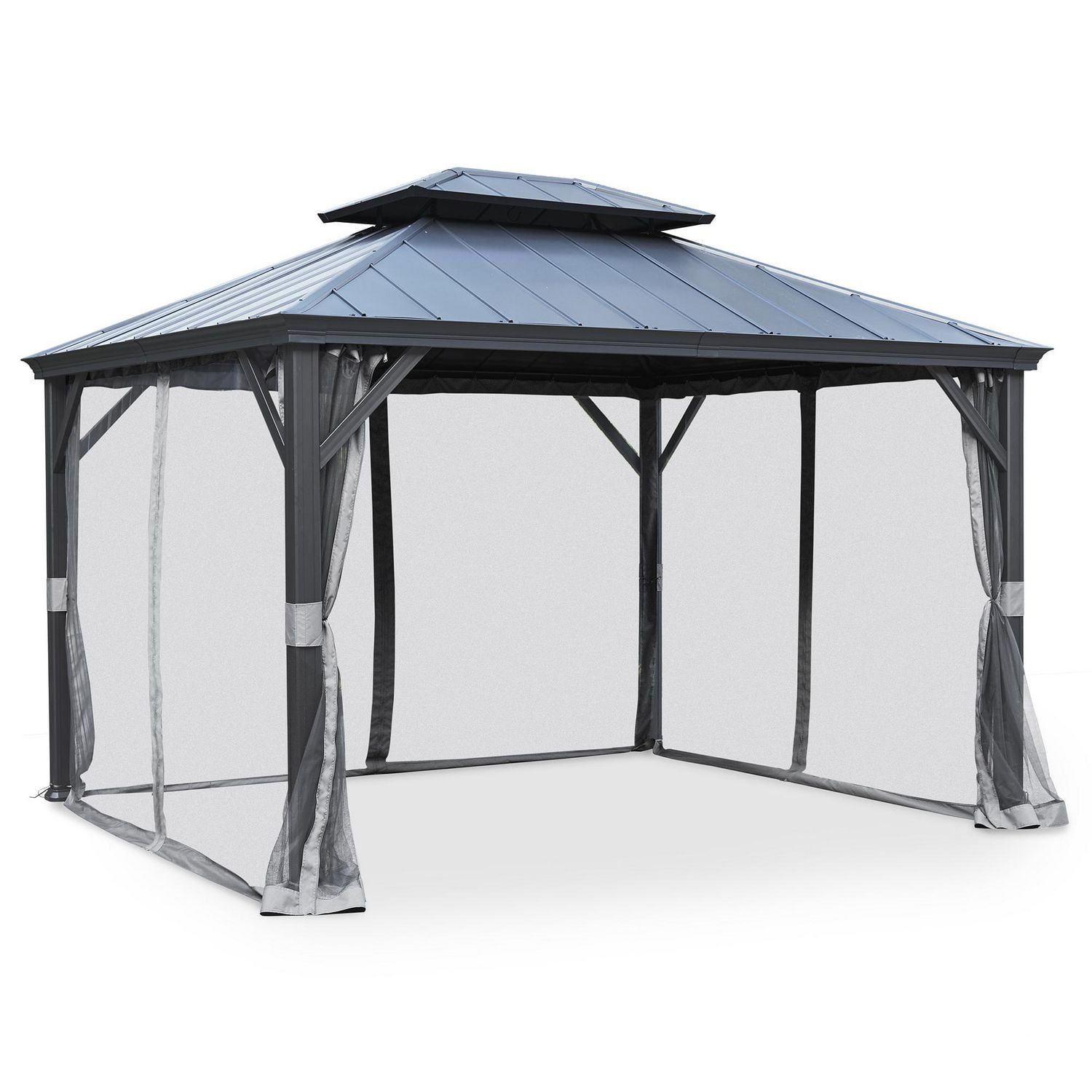 Metal shop gazebo walmart