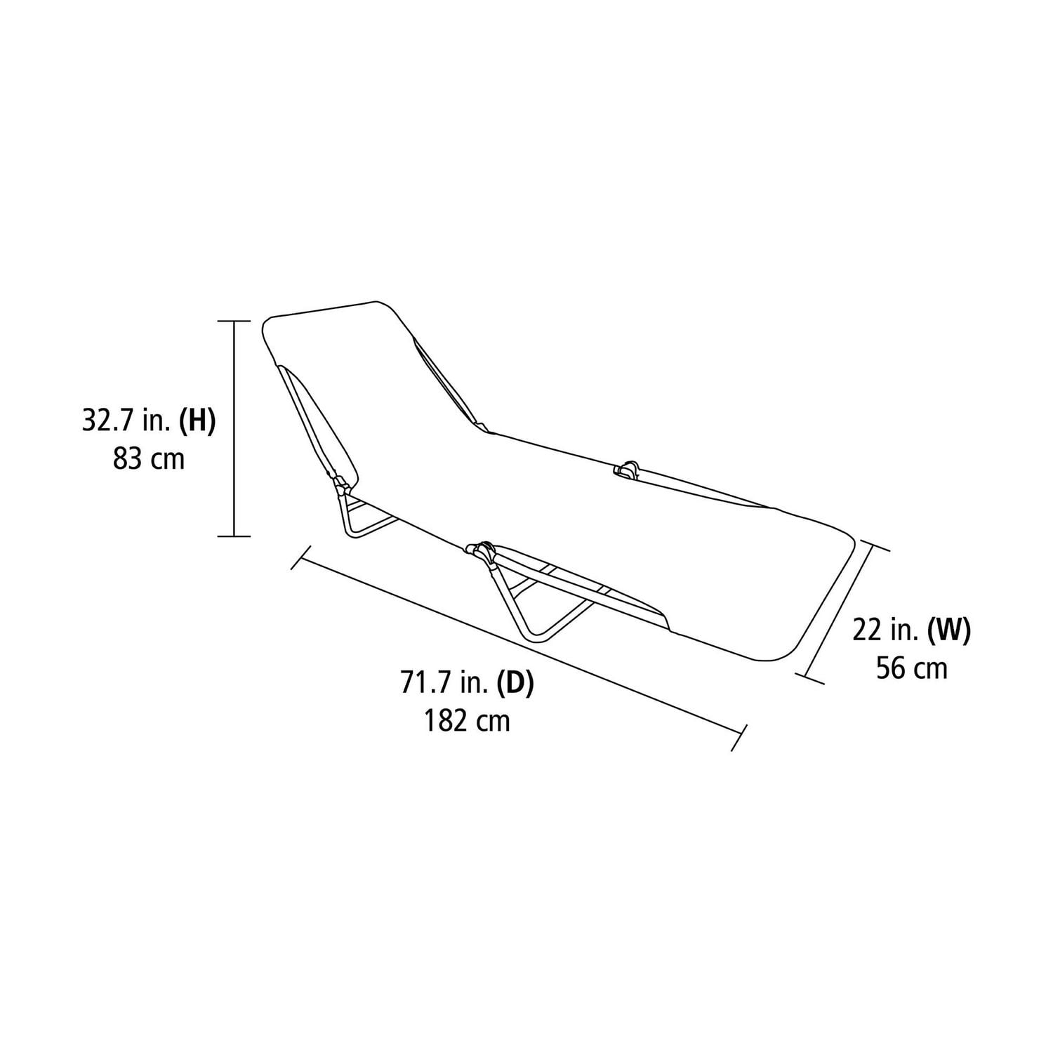 Mainstays ms best sale folding jelly lounger