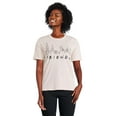 thumbnail image 1 of Friends Women's Boyfriend Fit Tee, 1 of 3
