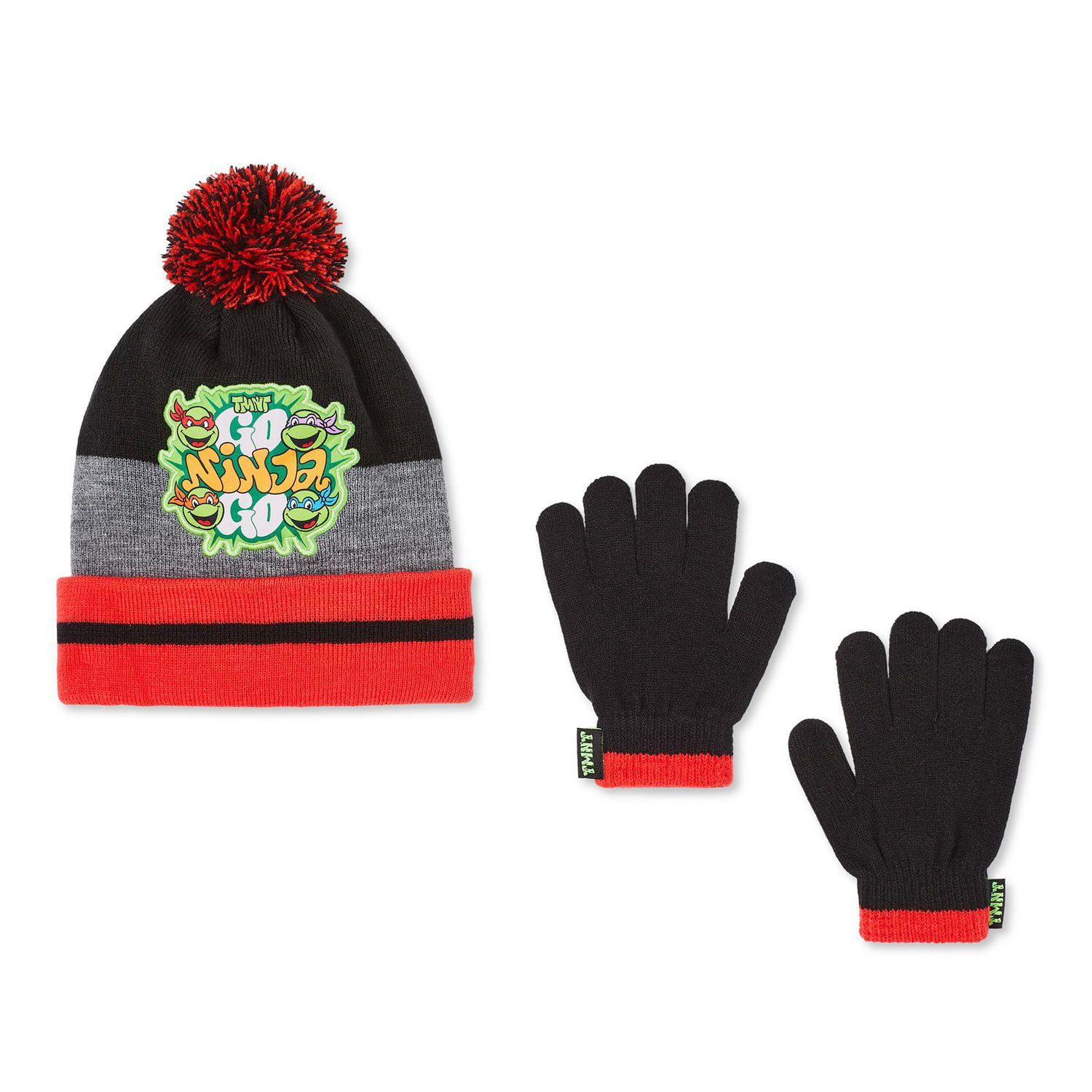 Teenage Mutant Ninja Turtles Boys' Hat 2-Piece Set