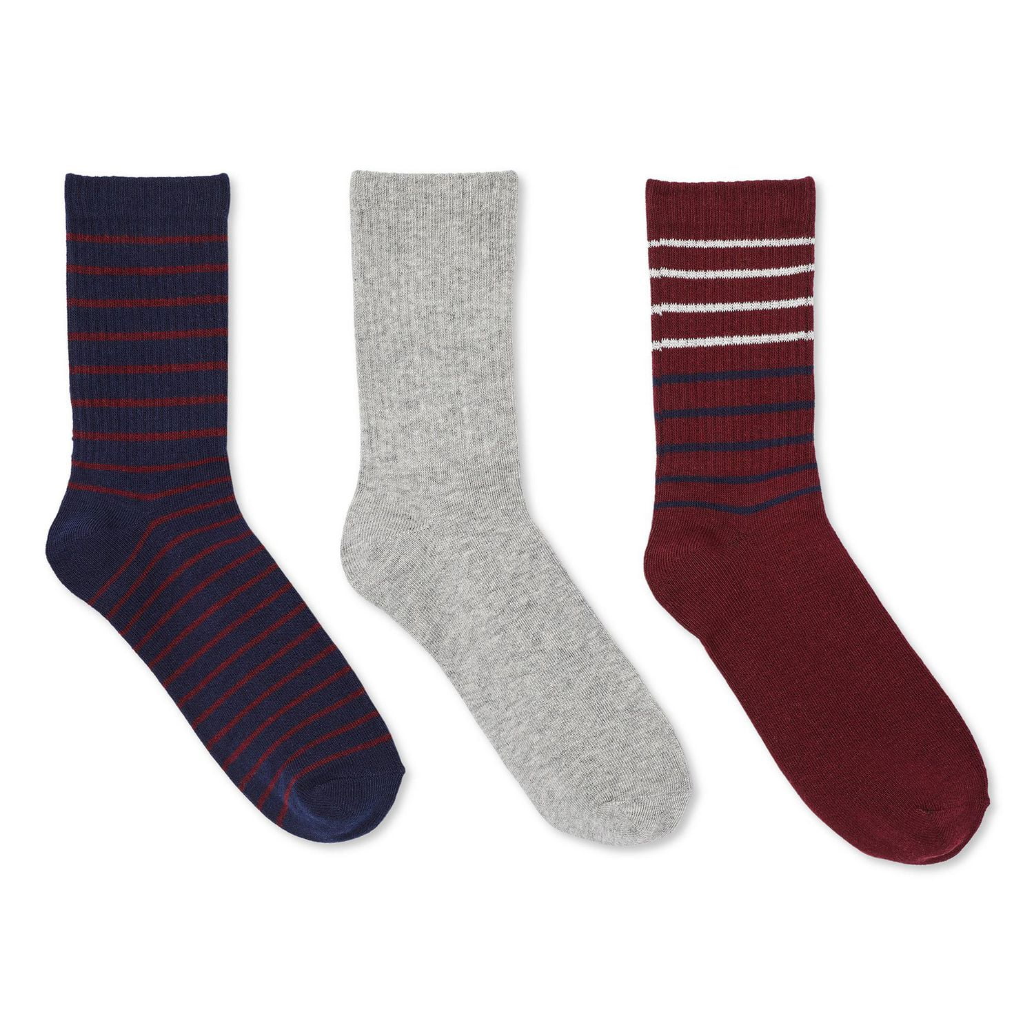 George Women's Crew Socks 3-Pack