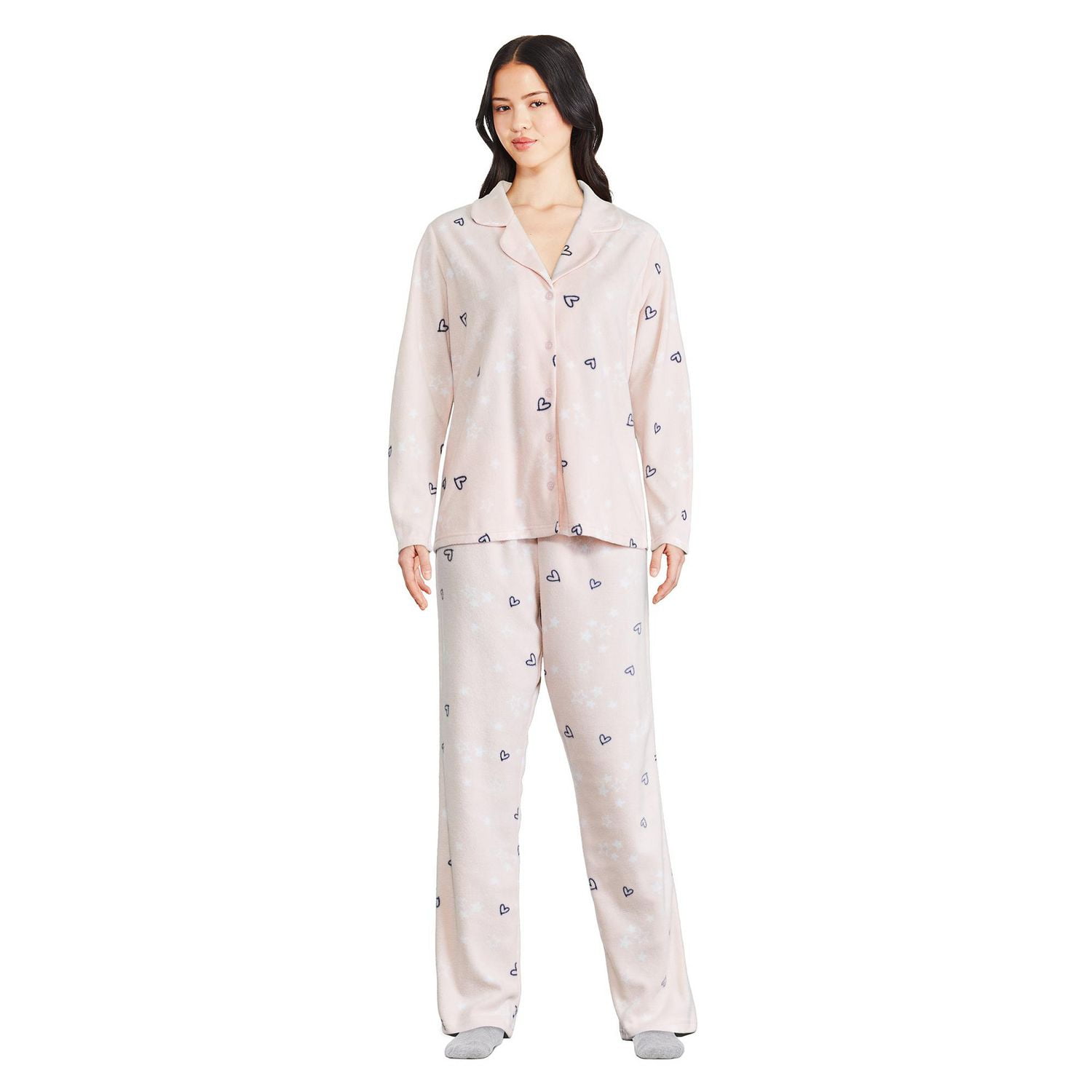 George Women's Fleece Pajama 2-Piece Set