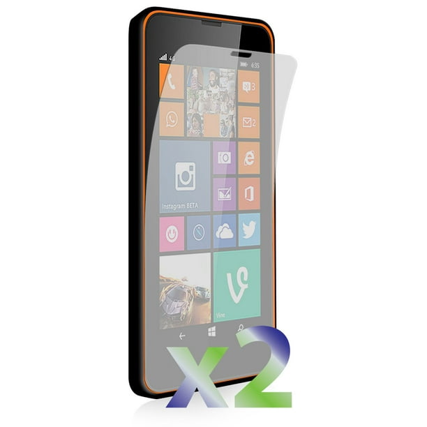 Protecteur d'écran Exian pour Lumia 635 -  anti-reflet, 2 pièces