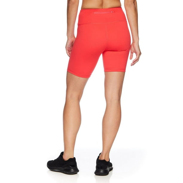 reebok shorts womens red