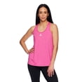 thumbnail image 1 of Reebok Women's Revolve Elastic Trim Singlet Tank, 1 of 4