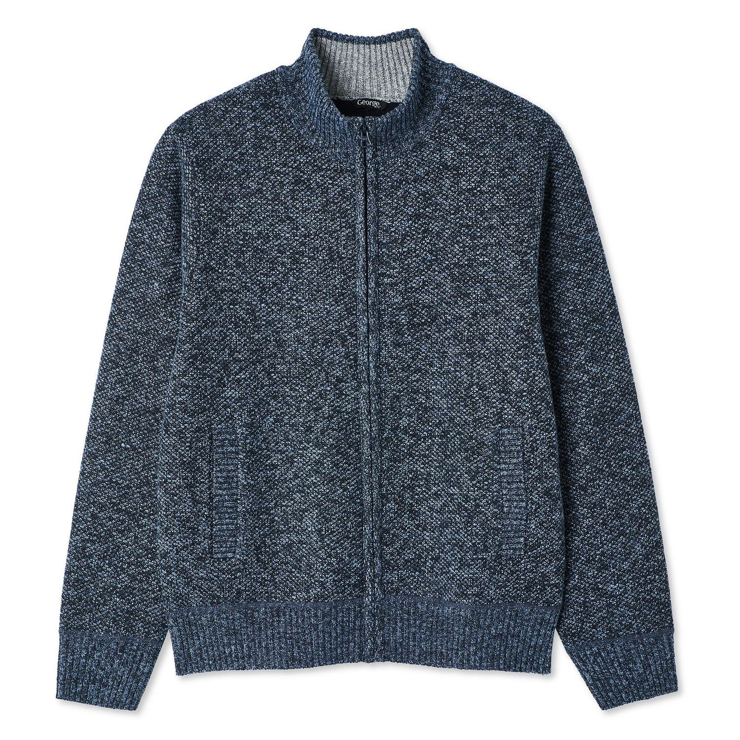 George Men's Full-Zip Sweater