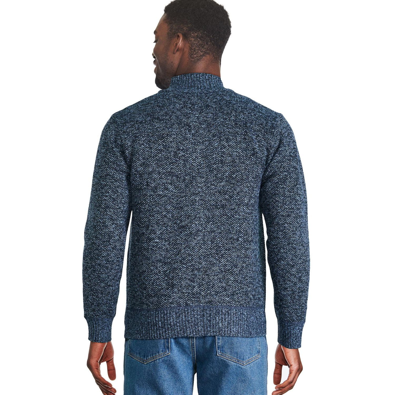 George Men's Full-Zip Sweater