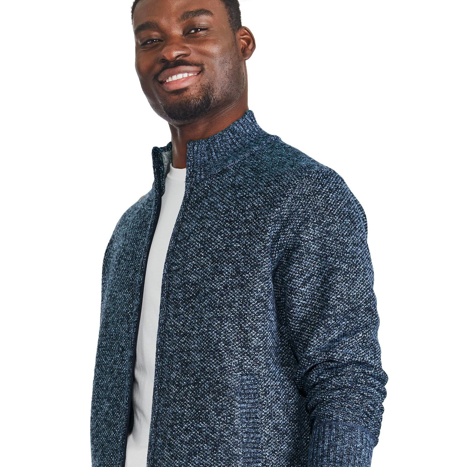 George Men's Full-Zip Sweater