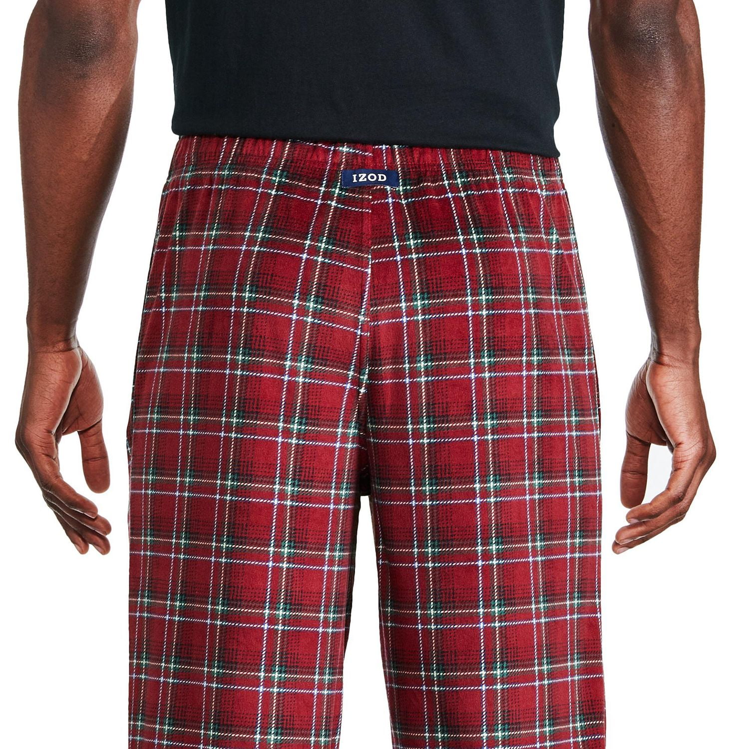 Pantalon de pyjama en molleton et flanelle Izod pour hommes