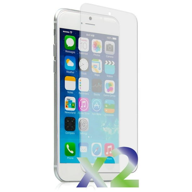 Protecteur d'écran Exian pour iPhone 6 - transparent, 2 pièces