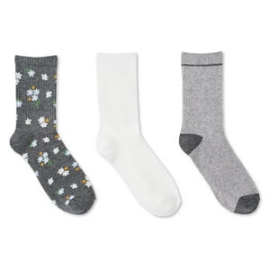 George Women's Crew Socks 3-Pack