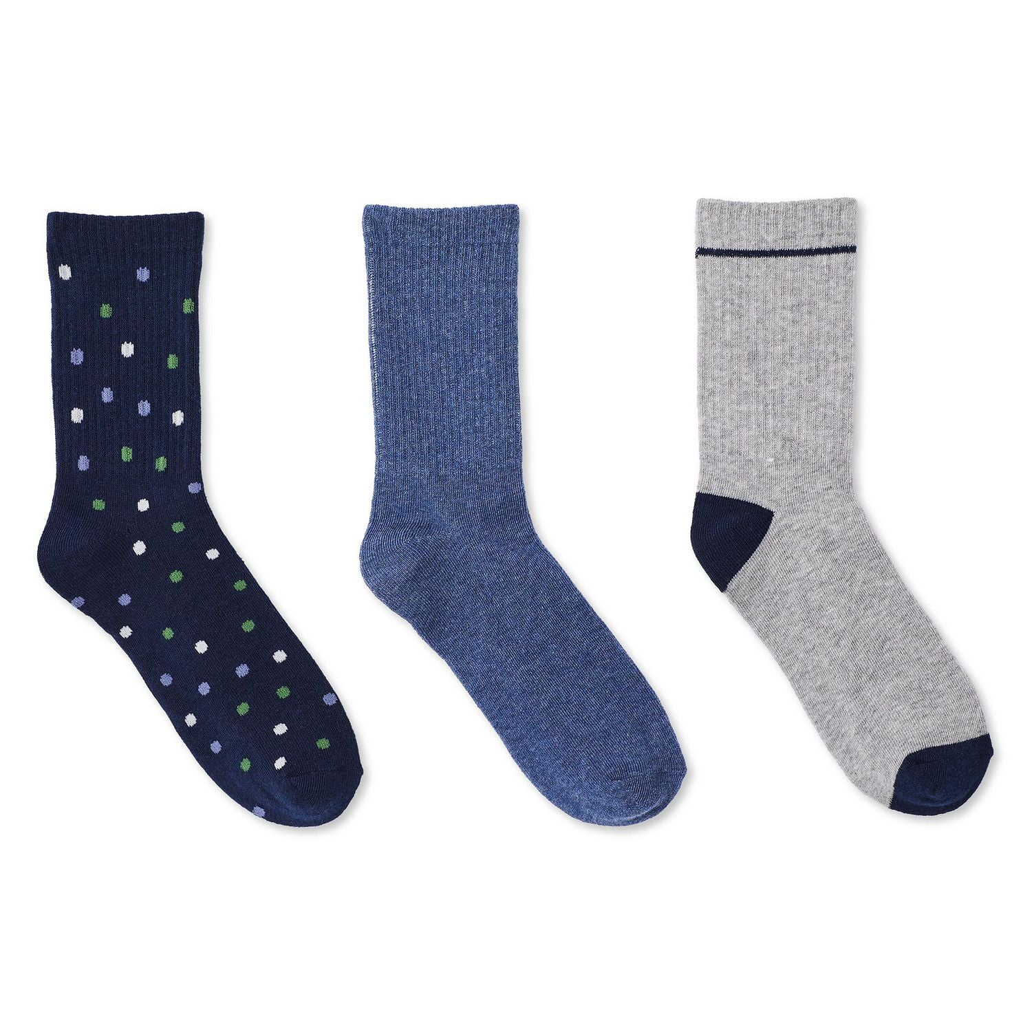 George Women's Crew Socks 3-Pack
