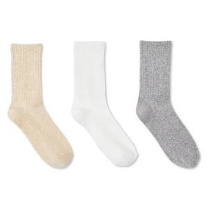 George Women's Crew Socks 3-Pack