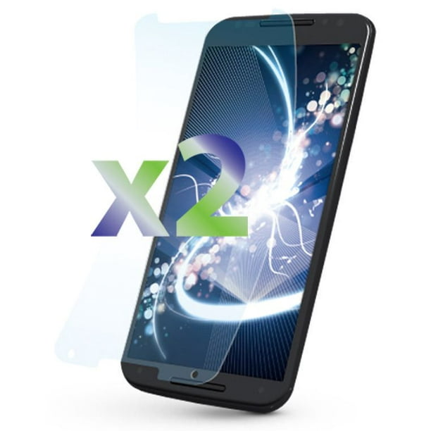 Protecteur d'écran Exian pour Motorola Moto X2 - transparent, 2 pièces