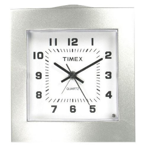 Timex Bedside/Desktop Alarm Clock Silver Walmart Canada