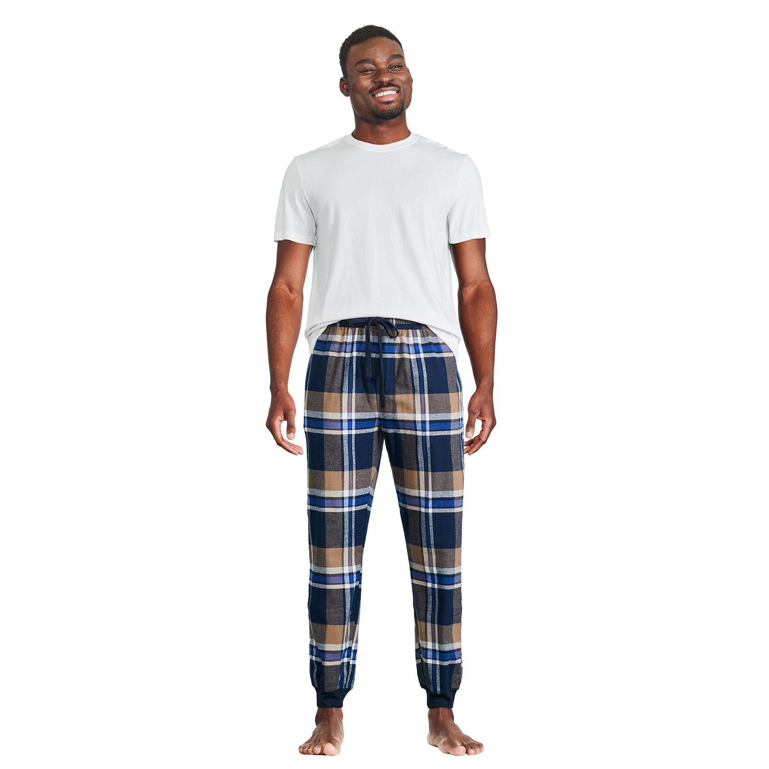 George Men's Flannel Sleep Jogger