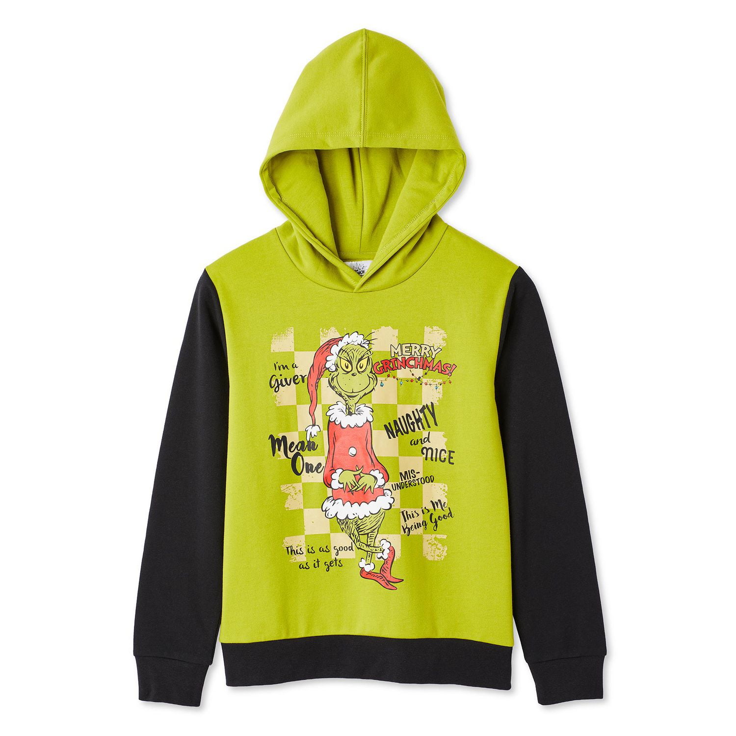 Haut à capuchon Le Grinch pour garçons