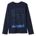 thumbnail image 1 of George Boys' Graphic Long Sleeve Tee, 1 of 2