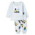 thumbnail image 1 of Pyjama 2 pièces en molleton George pour bébés garçons, 1 of 2