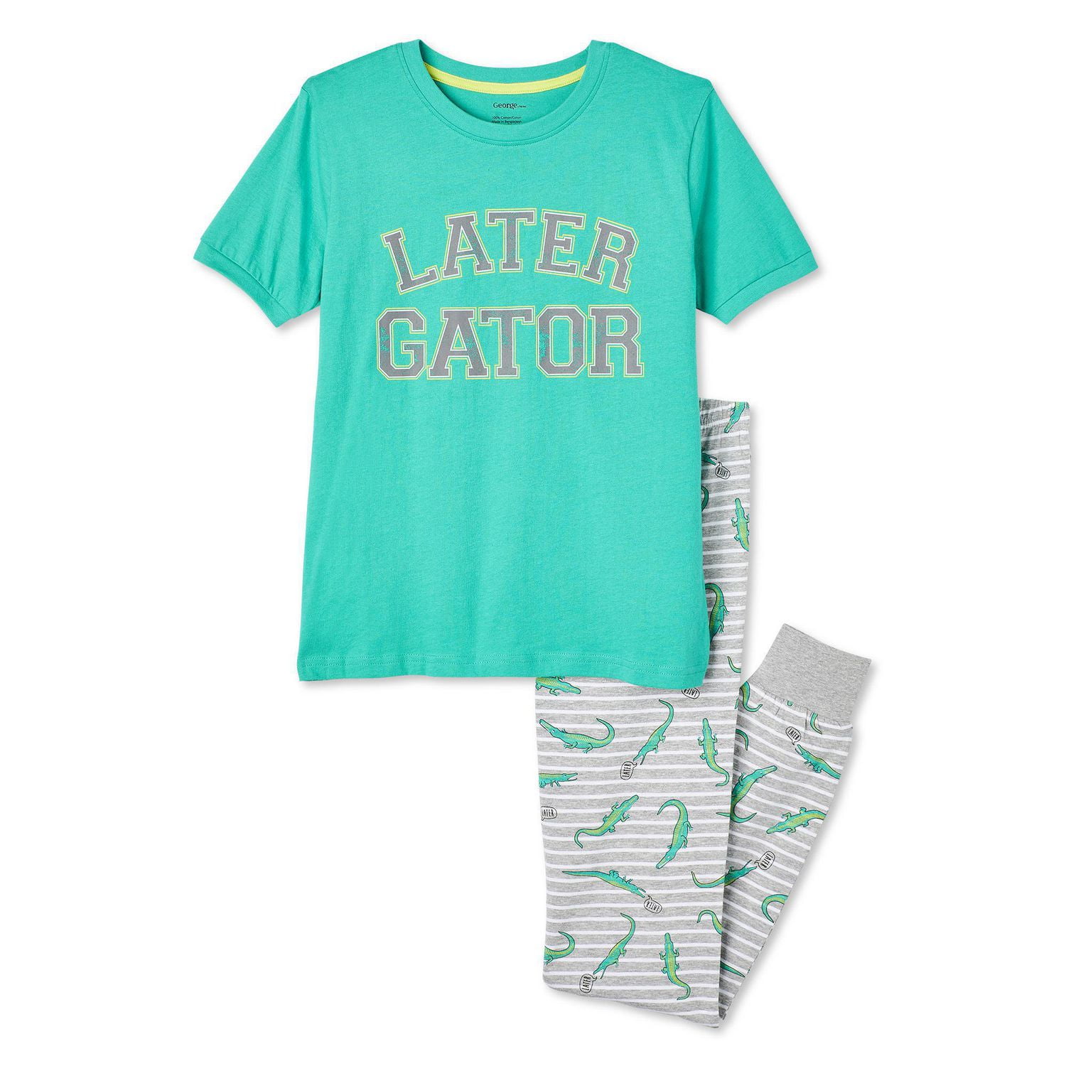 Boys' Cotton Pajamas 2Piece Set Walmart Canada