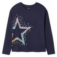 thumbnail image 1 of George Girls' Graphic Long Sleeve Tee, 1 of 2