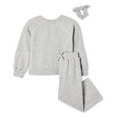 thumbnail image 2 of Btween Toddler Girls' Fleece 3-Piece Set, 2 of 2