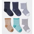 thumbnail image 1 of George Baby Boys' Crew Socks 6-Pack, 1 of 1