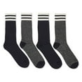 thumbnail image 1 of Athletic Works Men's Crew Boot Socks 4-Pack, 1 of 1