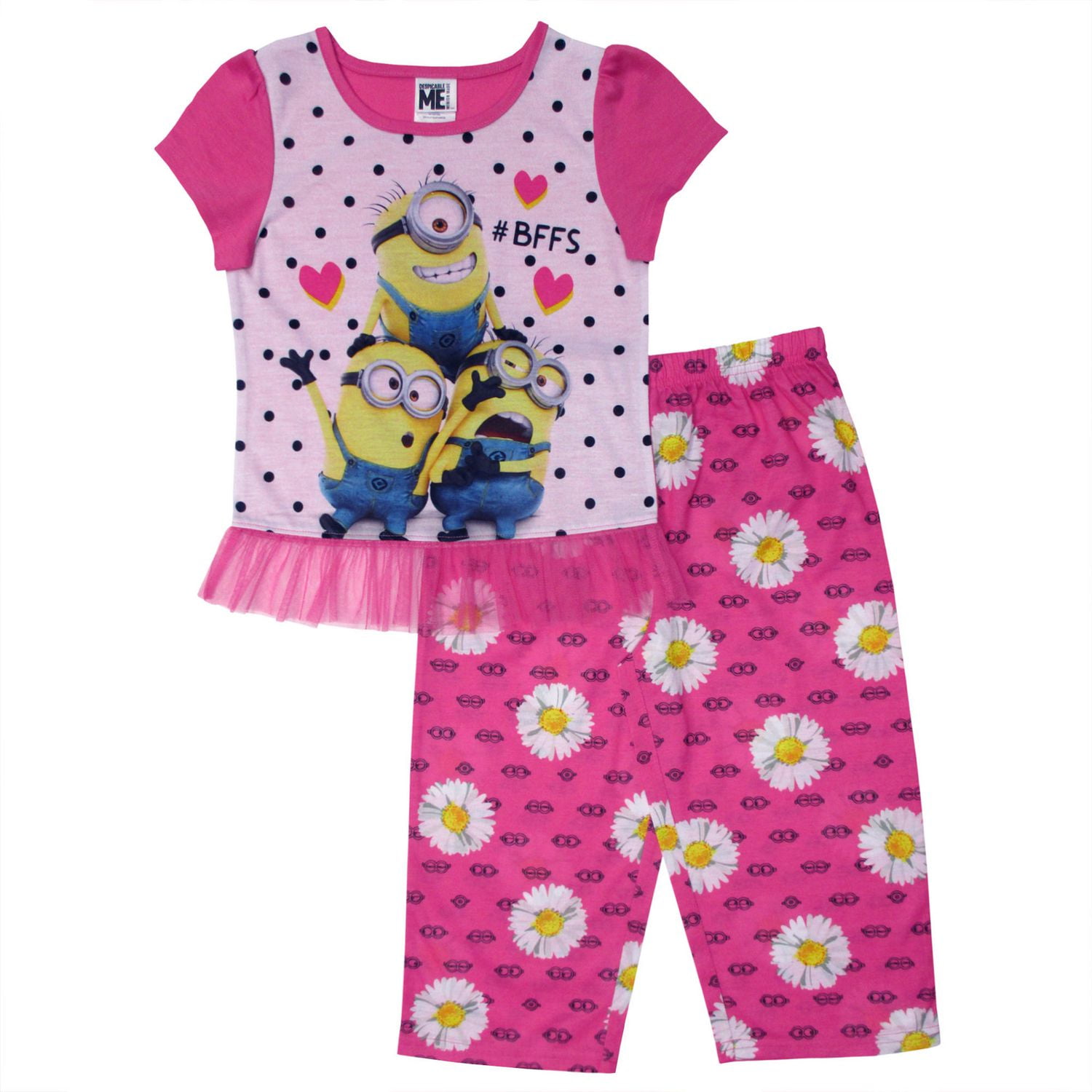 Minions Minion Girls Pyjama 2Pieces Set Walmart Canada