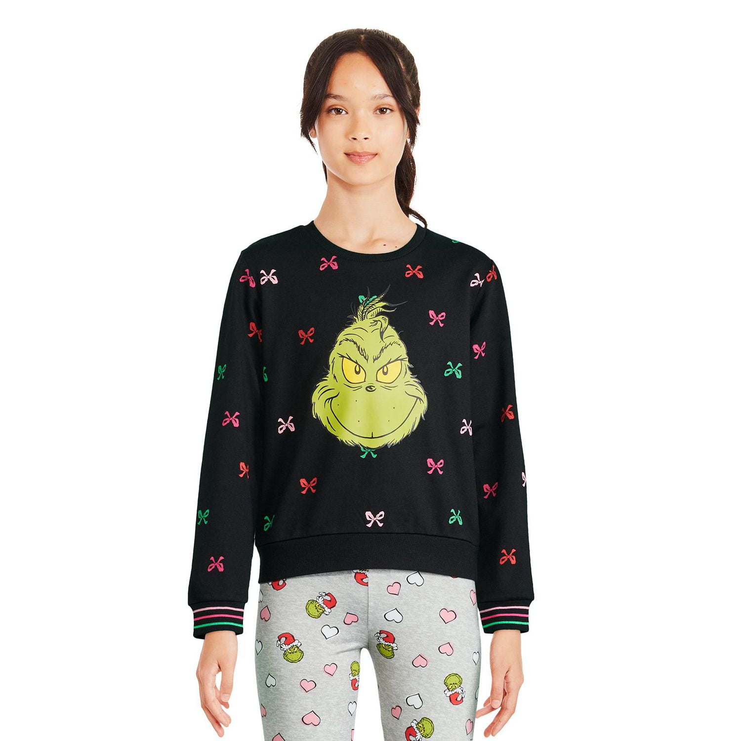 The Grinch Girls' Long Sleeve Tee