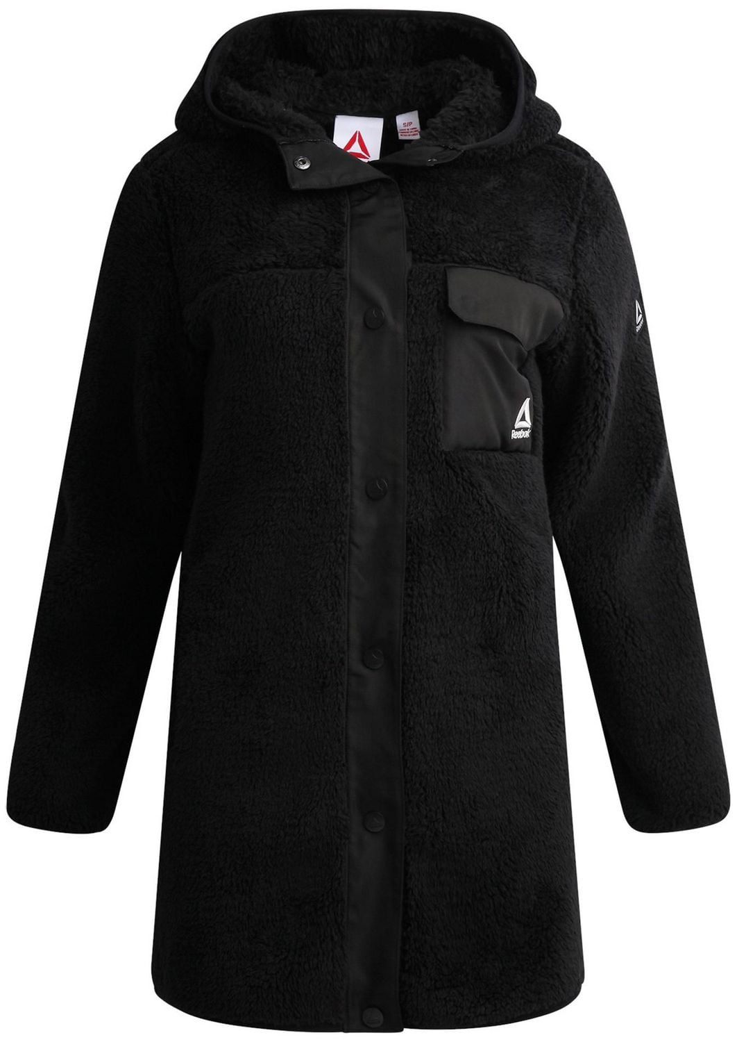 Manteau Long Double Molleton Reebok