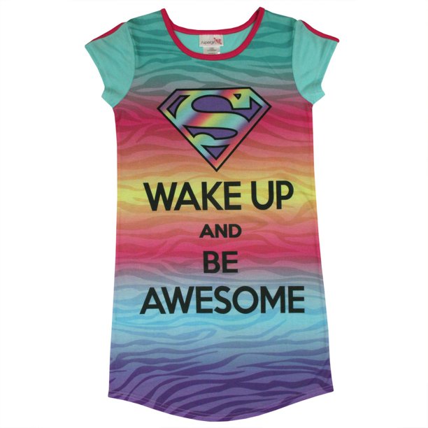 Chemise de nuit pour filles de Supergirl